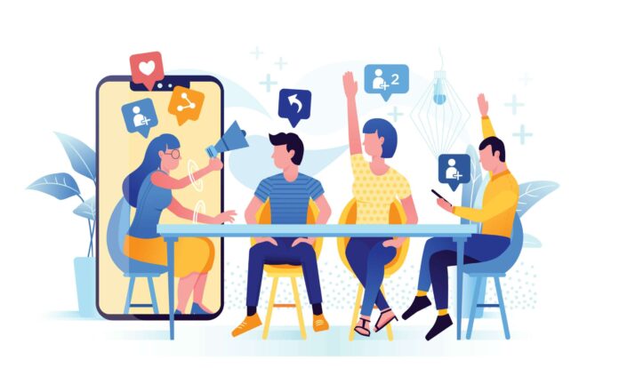 What does this mean on social media explained simply